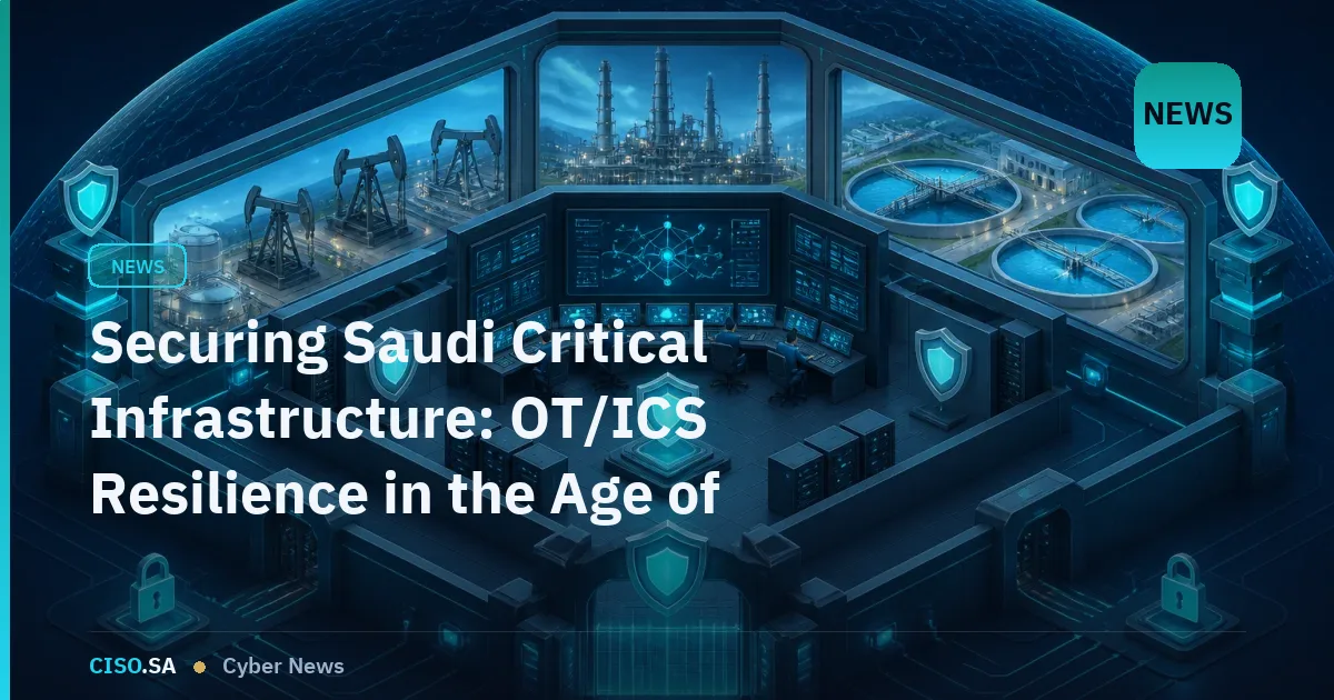 Securing Saudi Critical Infrastructure: OT/ICS Resilience in the Age of Converged Networks