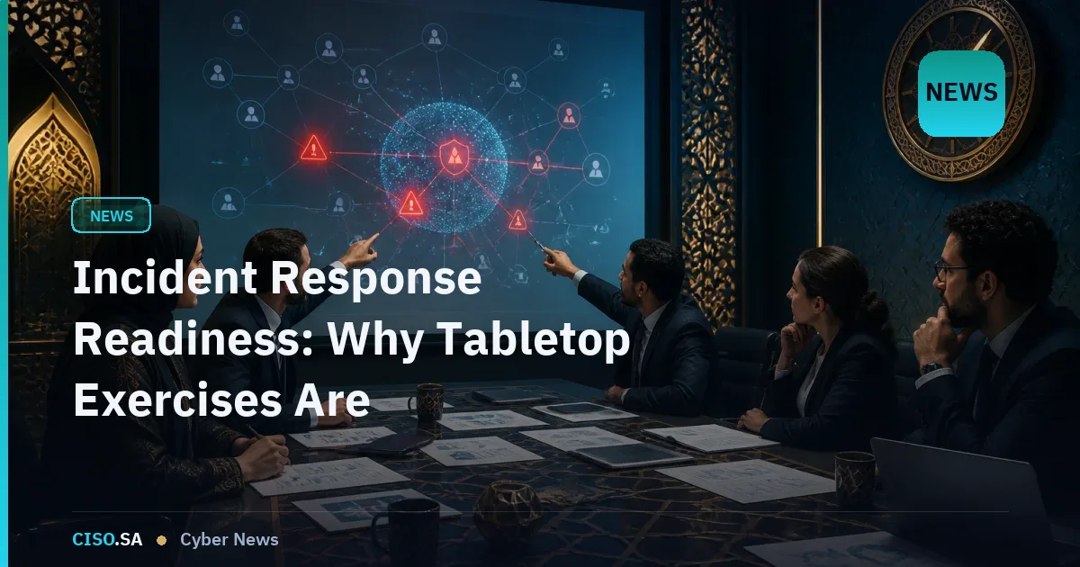 Incident Response Readiness: Why Tabletop Exercises Are Non-Negotiable for GCC Security Leaders