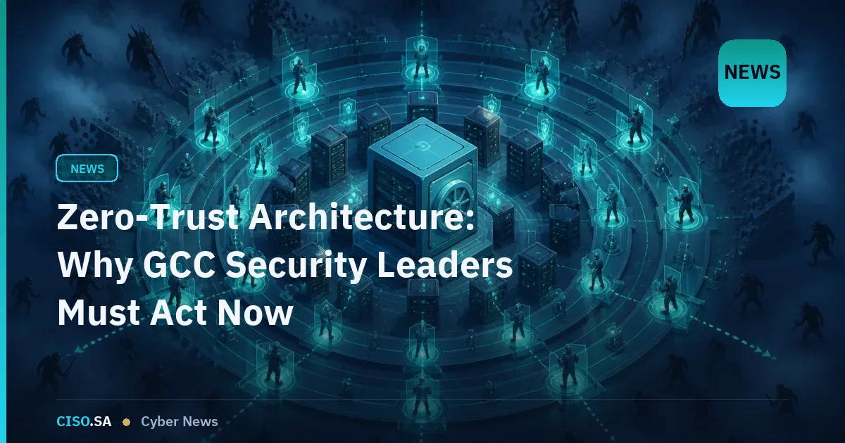 Zero-Trust Architecture: Why GCC Security Leaders Must Act Now