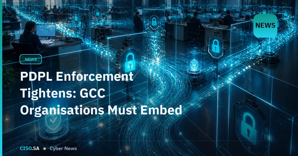 PDPL Enforcement Tightens: GCC Organisations Must Embed Data Protection into Operations Now