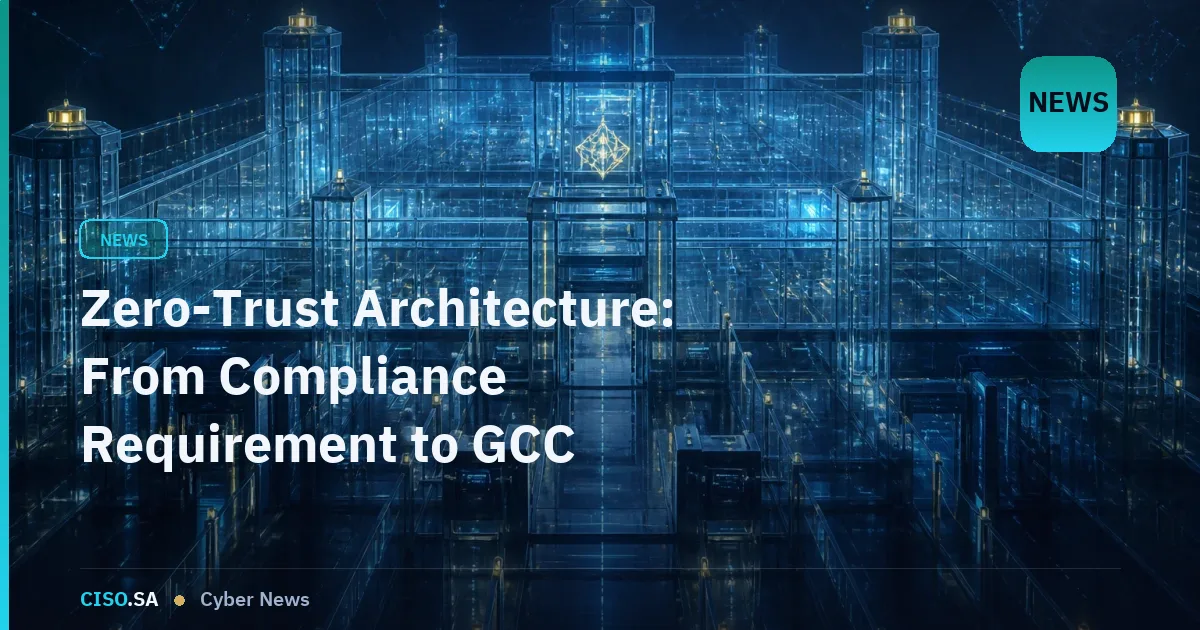Zero-Trust Architecture: From Compliance Requirement to GCC Security Standard