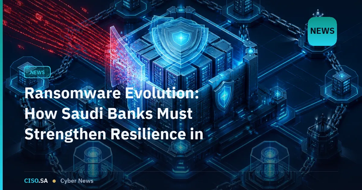 Ransomware Evolution: How Saudi Banks Must Strengthen Resilience in 2026