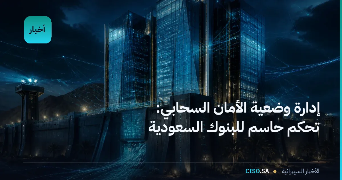 إدارة وضعية الأمان السحابي: تحكم حاسم للبنوك السعودية