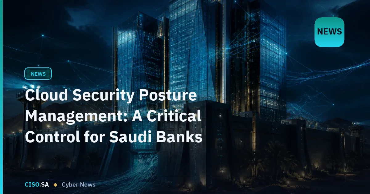 Cloud Security Posture Management: A Critical Control for Saudi Banks