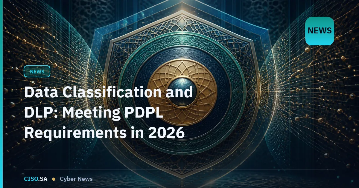 Data Classification and DLP: Meeting PDPL Requirements in 2026