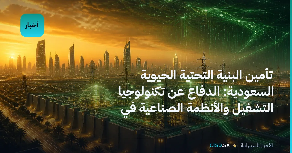 تأمين البنية التحتية الحيوية السعودية: الدفاع عن تكنولوجيا التشغيل والأنظمة الصناعية في عصر التقارب