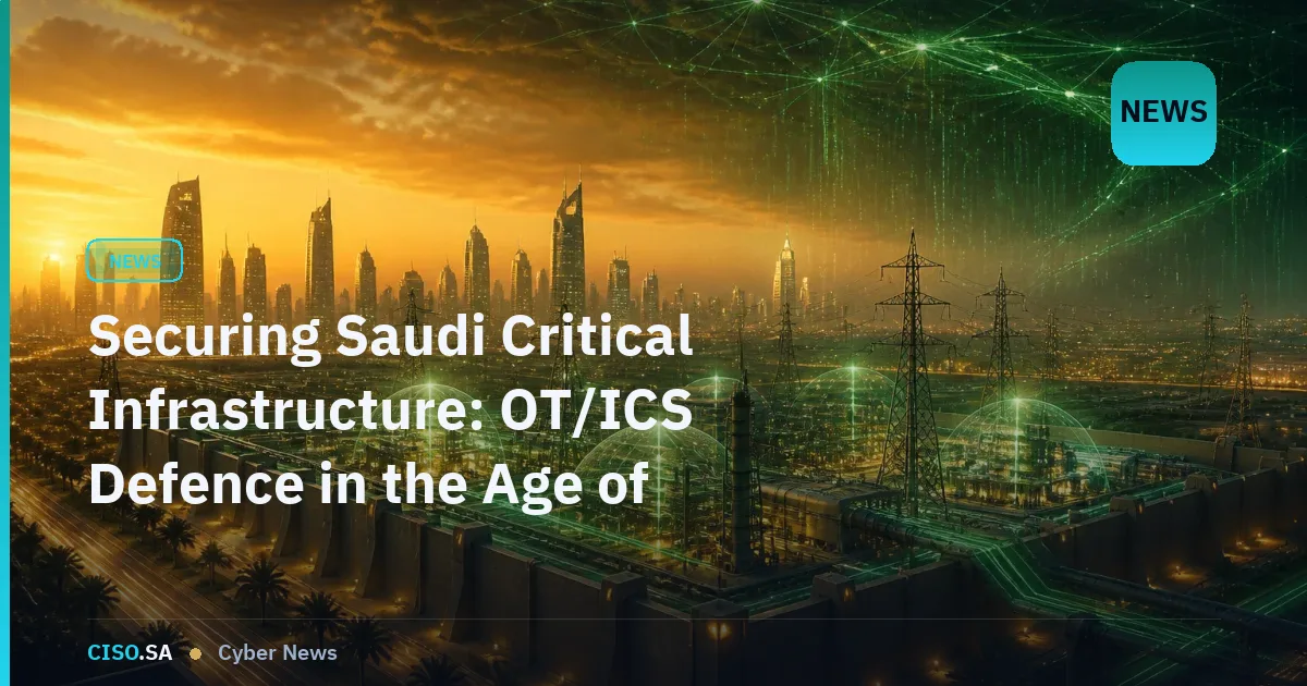 Securing Saudi Critical Infrastructure: OT/ICS Defence in the Age of Convergence