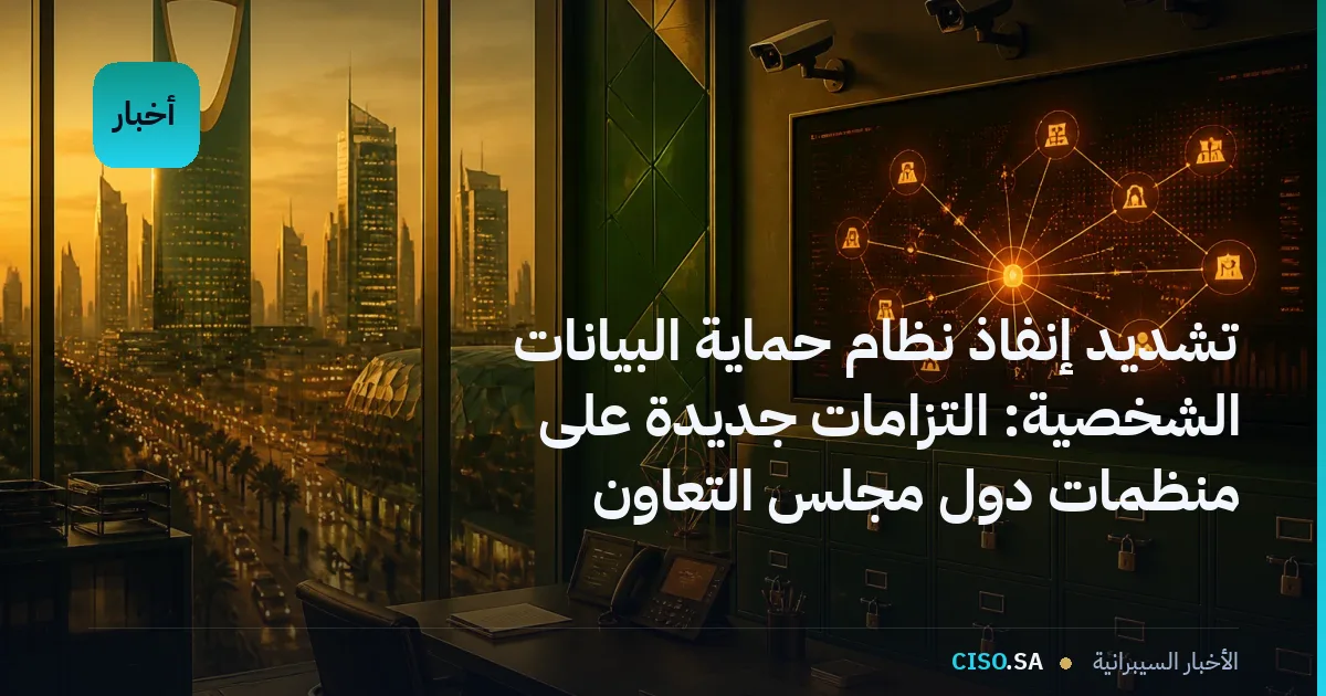 تشديد إنفاذ نظام حماية البيانات الشخصية: التزامات جديدة على منظمات دول مجلس التعاون الخليجي في 2026