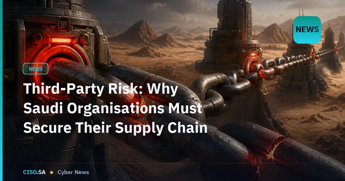 Third-Party Risk: Why Saudi Organisations Must Secure Their Supply Chain