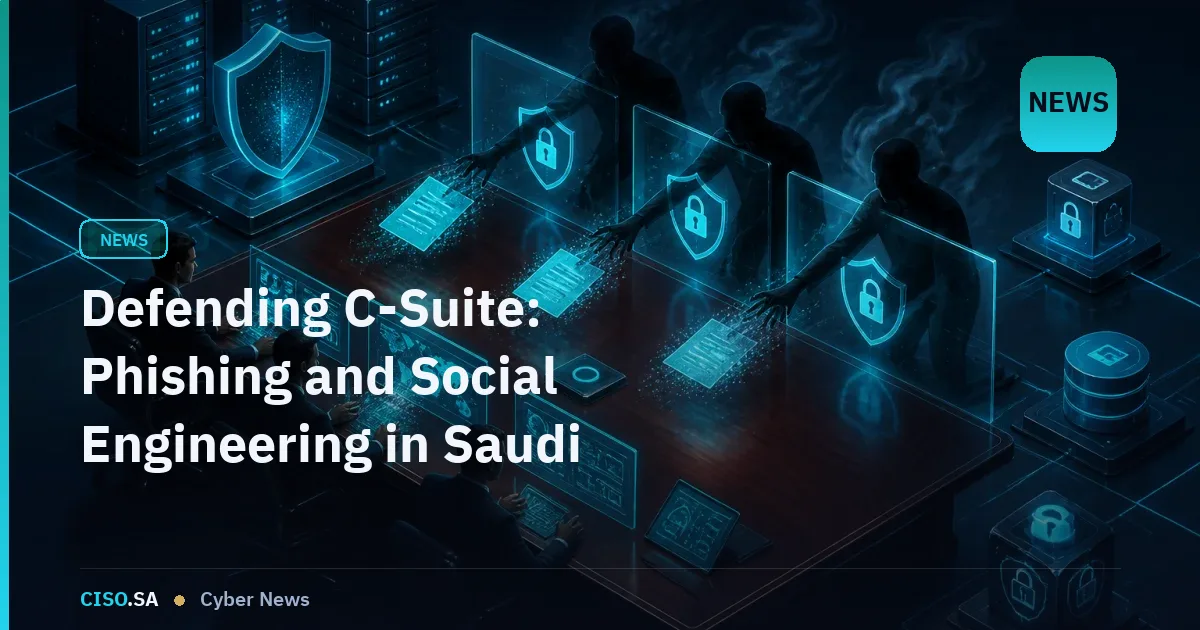 Defending C-Suite: Phishing and Social Engineering in Saudi Boardrooms