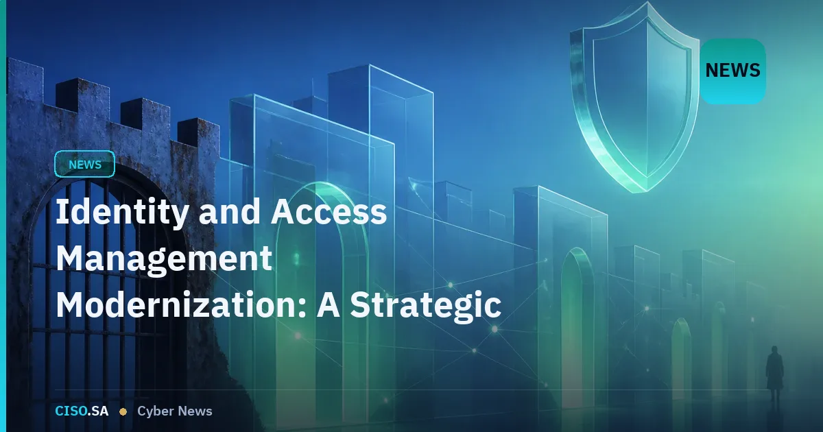 Identity and Access Management Modernization: A Strategic Imperative for GCC Security Leaders