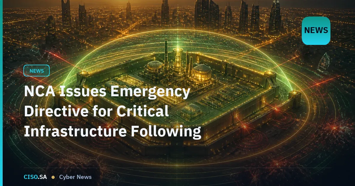 NCA Issues Emergency Directive for Critical Infrastructure Following Coordinated Cyber Attacks on Gulf Energy Sector