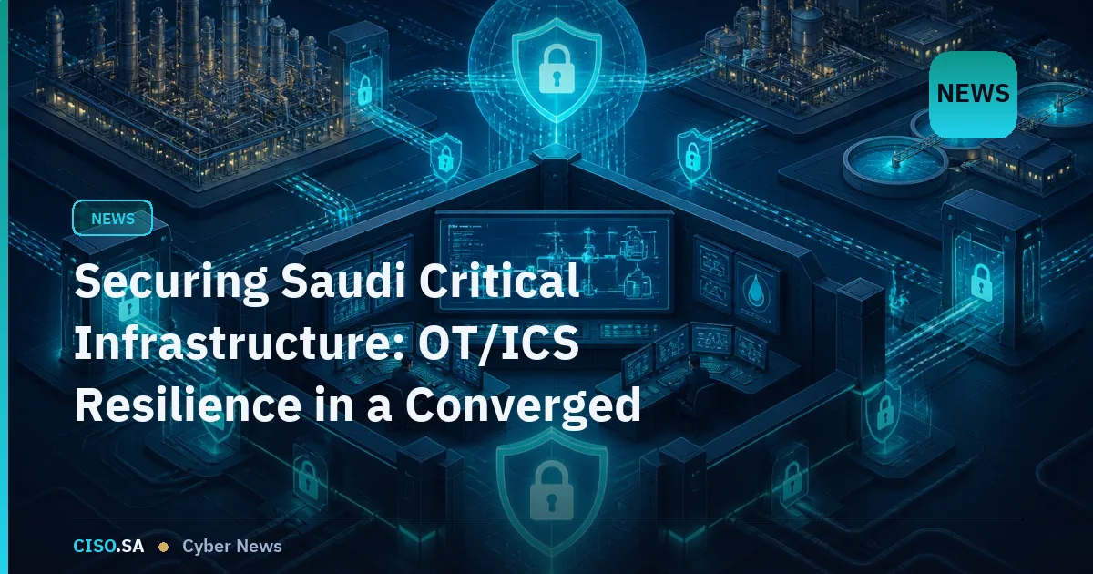 Securing Saudi Critical Infrastructure: OT/ICS Resilience in a Converged IT-OT World
